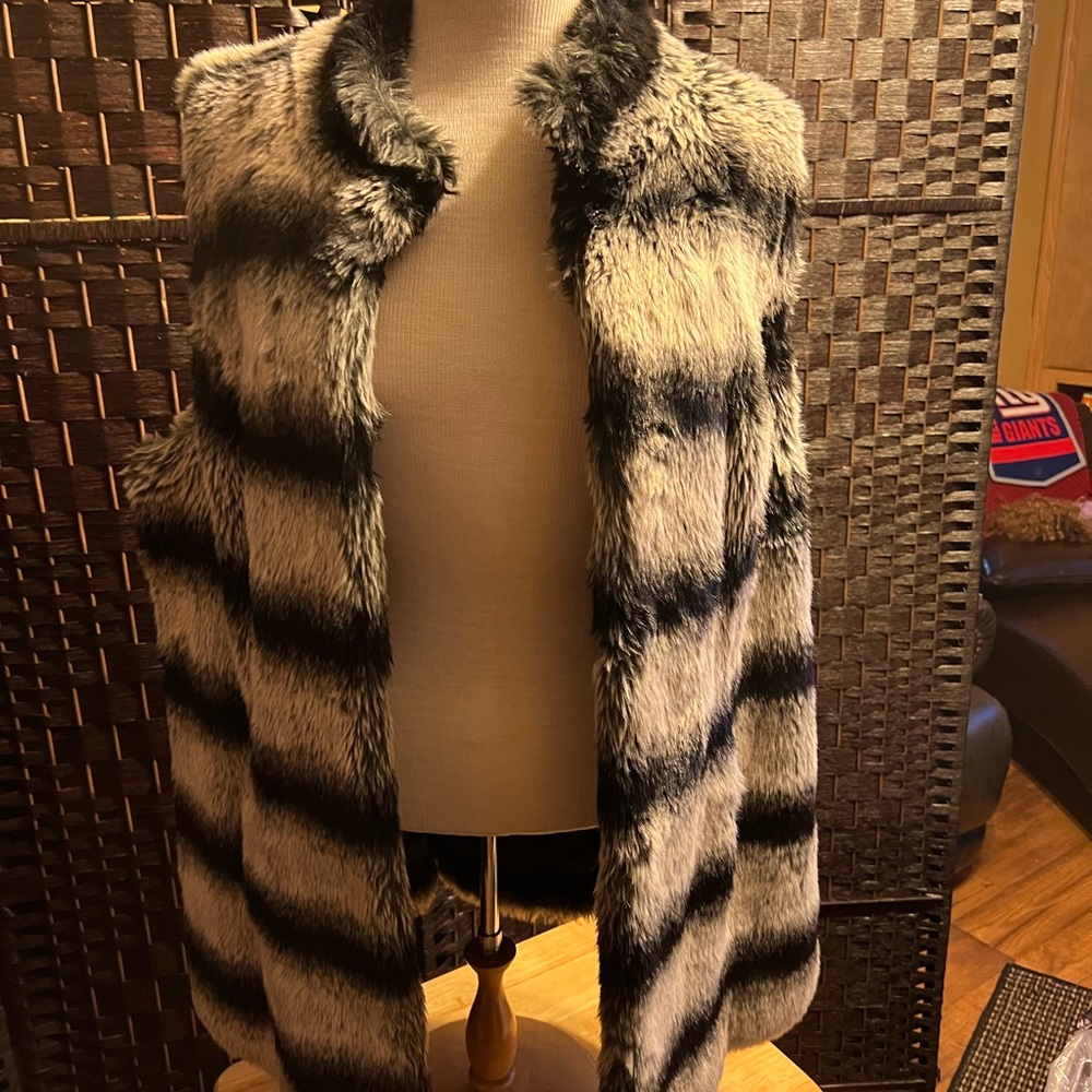 Rachel Zoe Faux Fur Vest (1X)
